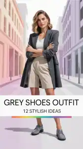 Grey Shoes Outfit