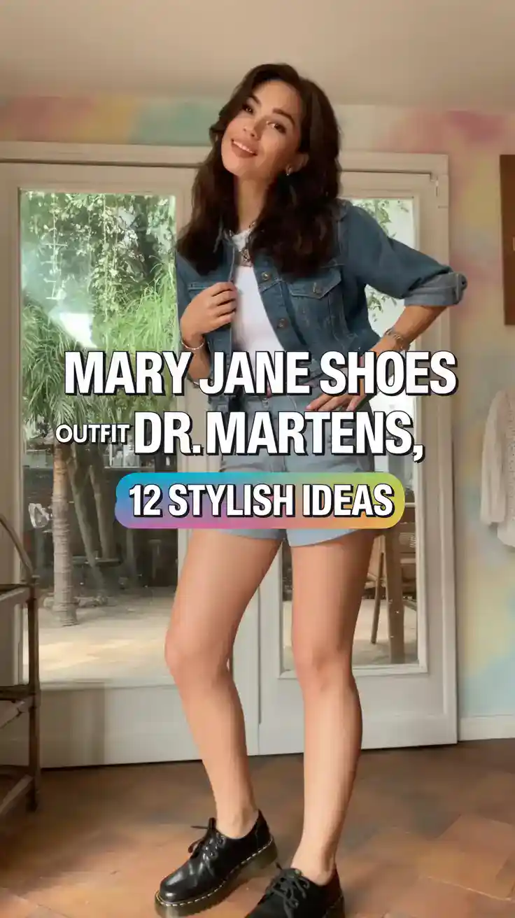 Mary Jane Shoes Outfit Dr Martens