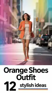 Orange Shoes Outfit