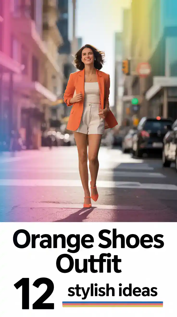 Orange Shoes Outfit