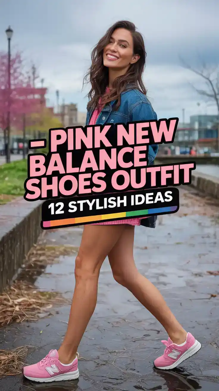 Pink New Balance Shoes Outfit