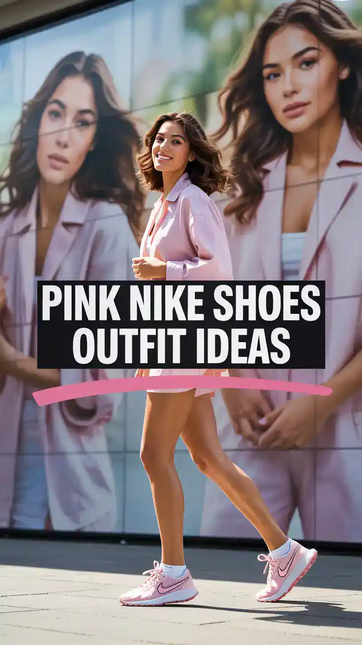 Pink Nike Shoes Outfit