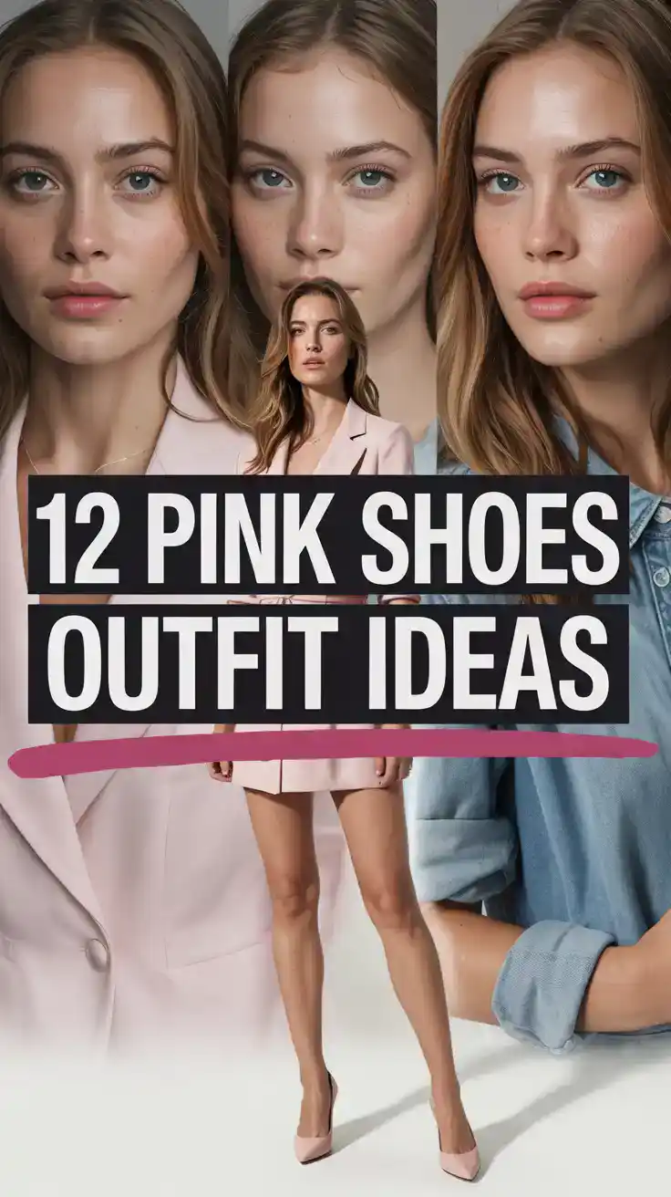 Pink Shoes Outfit