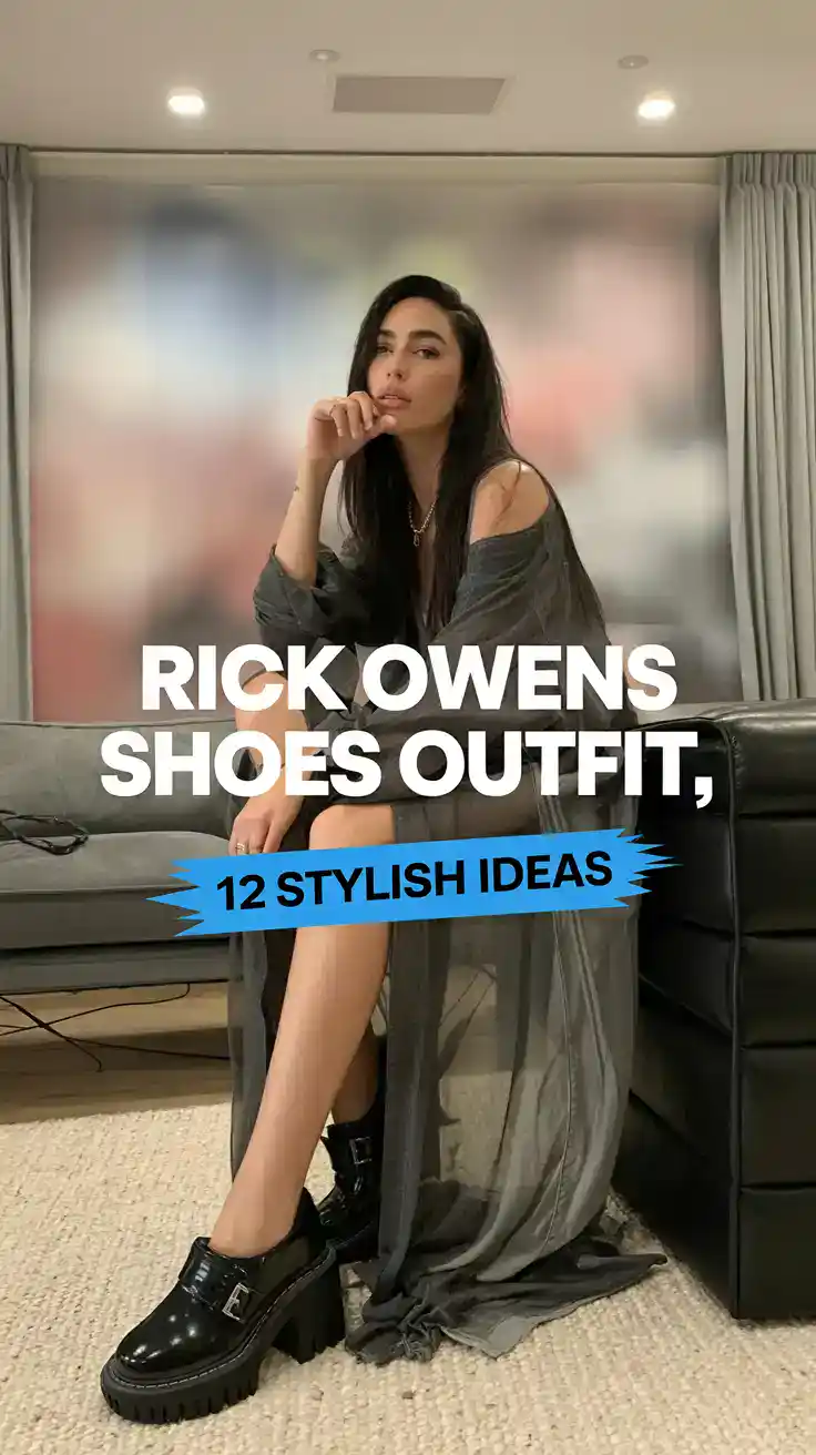 Rick Owens Shoes Outfit