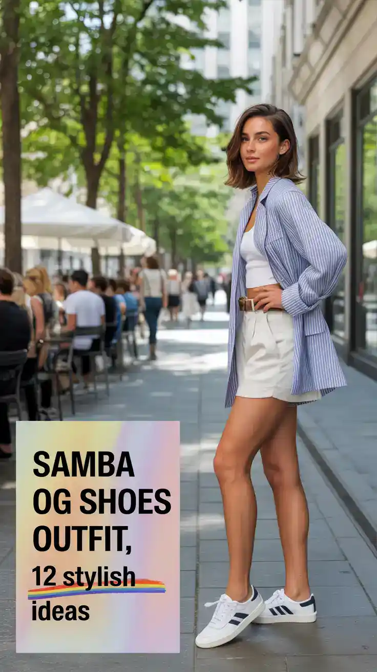 Samba OG Shoes Outfit Women