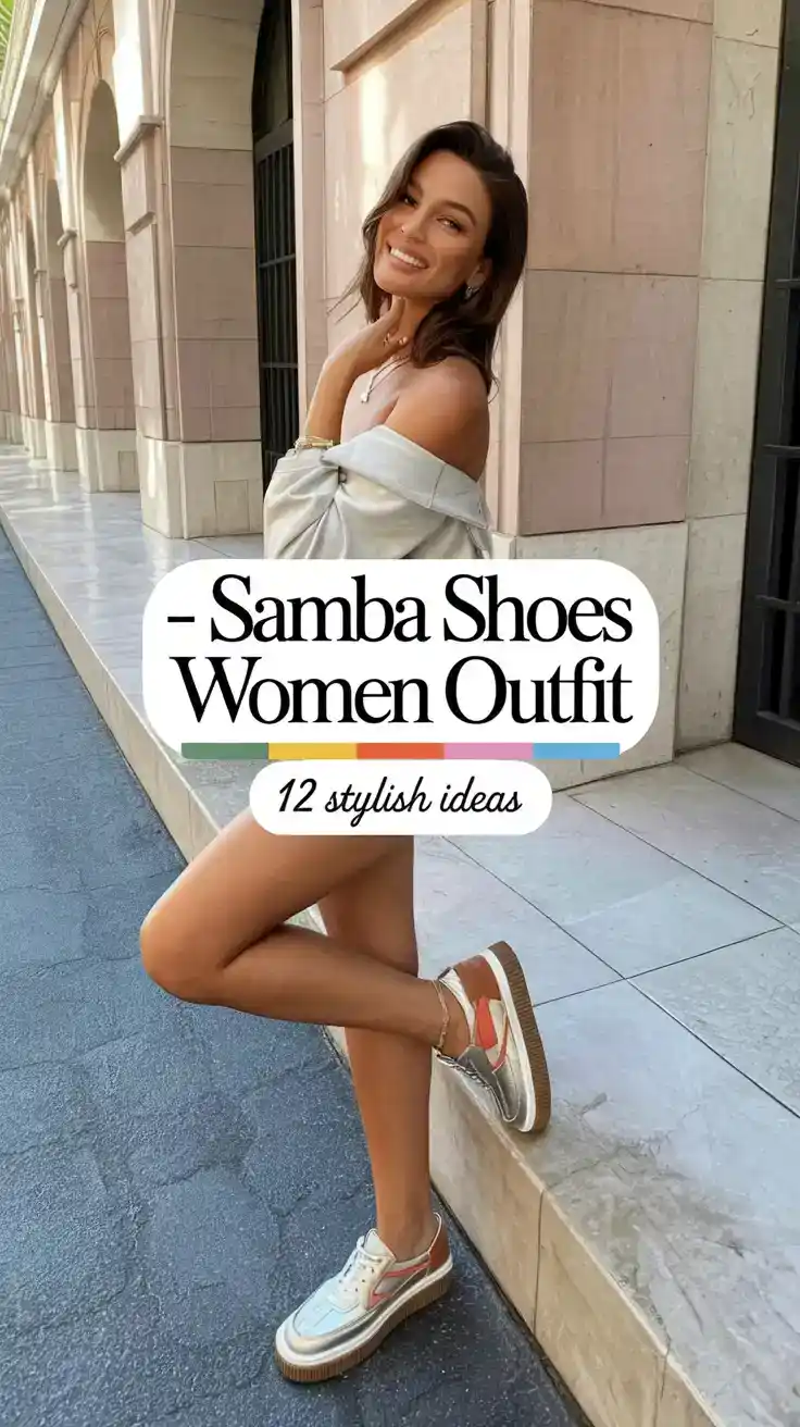 Samba Shoes Women Outfit