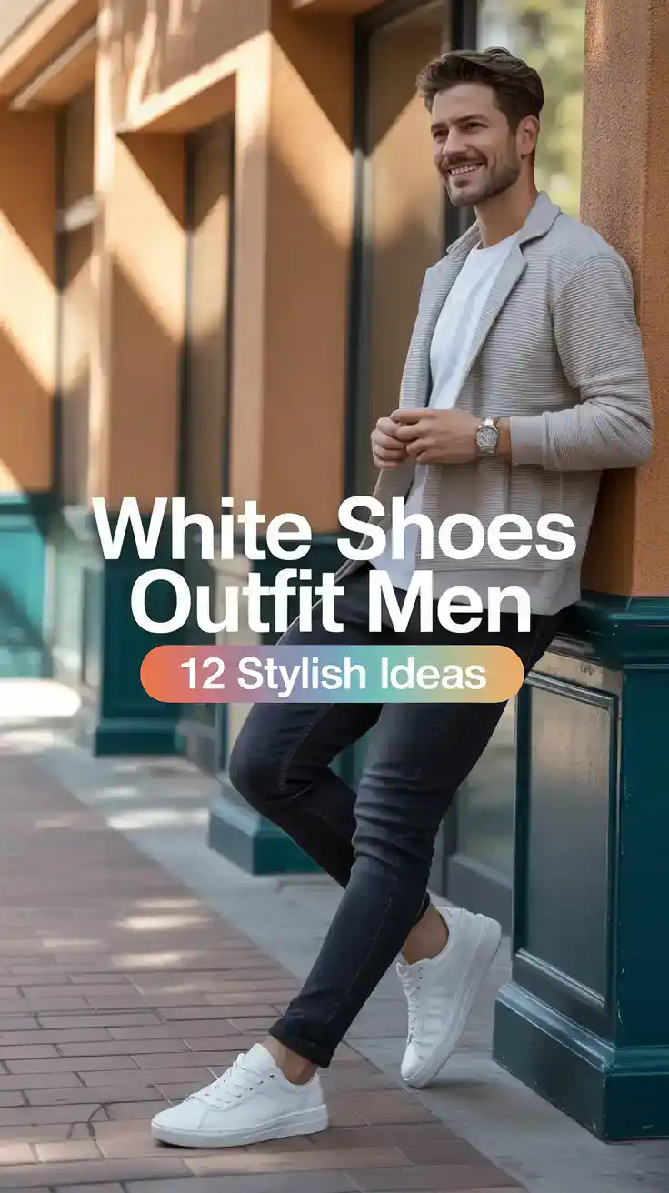 White Shoes Outfit Men